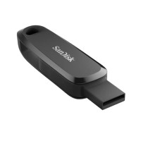 Memoria Sandisk 128Gb Usb 3.2 Gen1 Phone Drive Para Android Tipo-C/Tipo A Negro Giratoria Sdddc6-128G-G46
