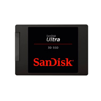 UNIDAD DE ESTADO SOLIDO SSD INTERNO SANDISK ULTRA 3D 1TB 2.5 SATA3 7MM LECT.560/ESCR.520MBS SDSSDH3-1T00-G26