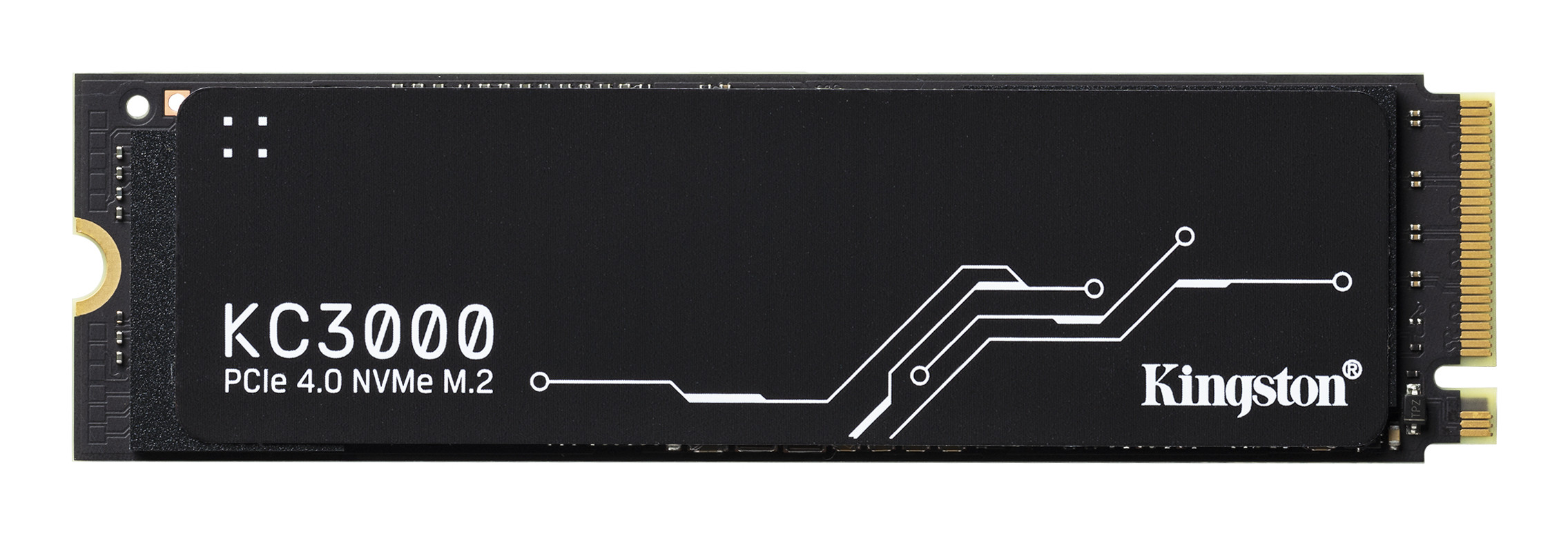 Unidad de Estado Sólido SSD Kingston KC3000 PCIe 4.0 NVMe M.2 SSD 2048GB Color Negro
