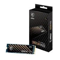 SSD MSI Interno SPATIUM M450 1TB M.2 2280 NVMe PCIe Gen4 hasta 2000 MB/s Lectura