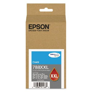 MPN-T788XXL220-AL-featured Tinta Epson 788XXL Capacidad Extra Alta WF-5190/WF-5690 Color Cian - Imagen 1