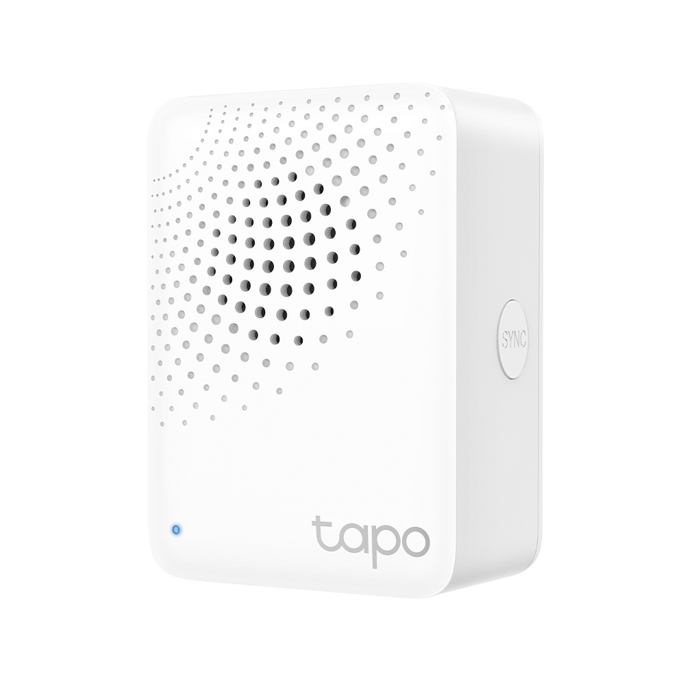 Hub Tp-Link Tapo H100 Hub Inteligente Con Alarma Hasta 64 Dispositivos Timbre Inteligente Alarma Inteligente Conexiones A Largo Alcance