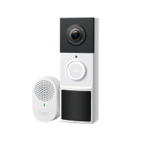 TIMBRE INTELIGENTE | TP LINK | TAPO D210 | TIMBRE INTELIGENTE IP65 CON CÁMARA 3MP Y VISIÓN NOCTURNA A COLOR