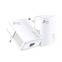 Adaptador Powerline | Tp-Link | Tl-Pa7017|  Kit 2 Pzas Alambrico A 1000Mbps Con 1 Rj45 10/100/1000 Soporta Hasta 300M De Cable | Sustituye A Tl-Pa4010 Kit