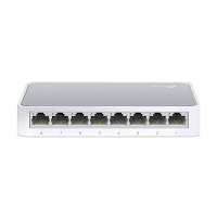 Switch | Tp-Link | Tl-Sf1008D |  8 Puertos Rj45 10/100 Mbps  | No Administrable  | Para Escritorio