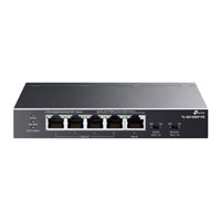 Switch Tp-Link Tl-Sg1005P-Pd Omada 5P Poe Gigabit Desktop (1P In Poe++ & 4P Poe+ Out)