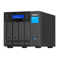 Nas Qnap H474-Pt-8G / 4 Bahias / Torre / Intel Pentium 2Nucleos 3.7Ghz / 8Gb Ram Ddr4 / M.2 22802 / Lan 2,5Gbe2 / Wake On Lan / Pcie 2 / Usb 3.23 / Hdmi1 / Hot Swap / No Incluye Discos
