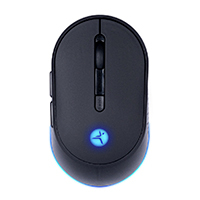 MOUSE - TECHZONE - TZACMOI24 - RECARGABLE - BLUETOOTH 3.0 - 2.4GHZ - 1200,2400,3200 DPI