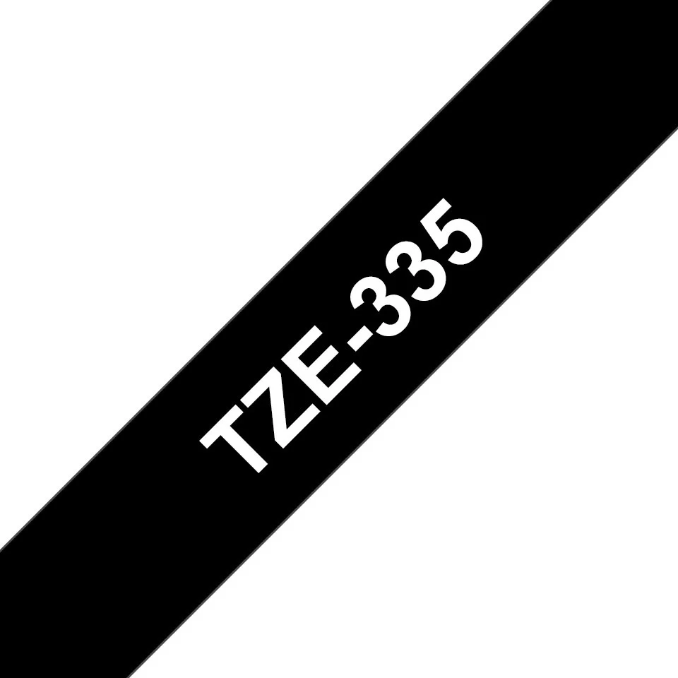 CINTA BLANCO/NEGRO LAMINADA 12 MM PARA