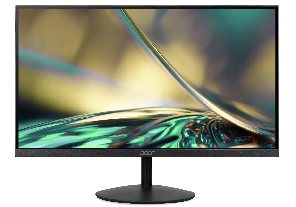 Monitor Acer 23.8" Ultra Slim SA242Y Ebi FHD Resolución 1920x1080 100Hz VGA/HDMI Panel IPS