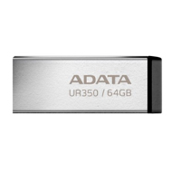 Memoria Adata 64Gb Usb 3.2 Metalica Ur350-64G-Rsr/Bk