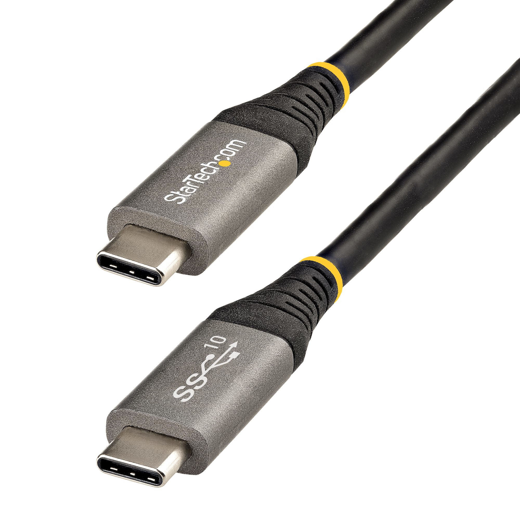 Cable De 1M Usb-C De 10Gbps - Cable Usb Tipo C Certificado Por Usb-If - Cable Usb Tipoc Usb 3.2 Gen 2 Con Carga Por Entrega De Alimentación Pd De 100W (5A) Modo Alt De Dp Startech