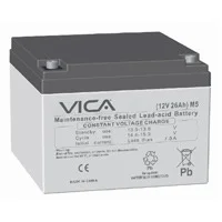 Bateria De Reemplazo Vica 12V 26Ah, Generica Para El 80 De Los No Break De Otras Marcas