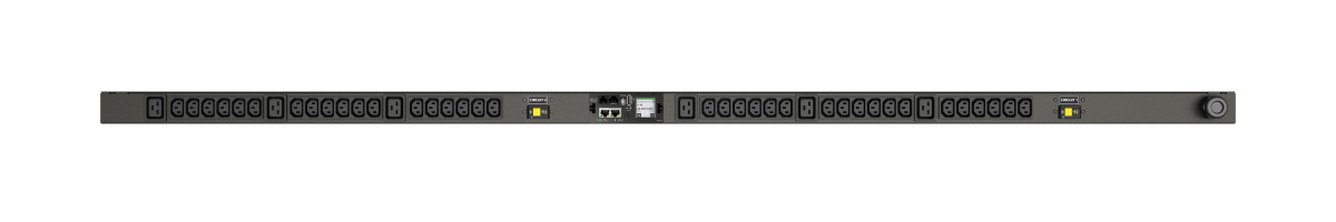 Power It Rpdu, Monitoreada A Nivel De Unidad (Ec), 30 A, 208 V, 4,9 Kw, Montaje Vertical, (36) Iec C13, (6) Iec C19, Cable De Alimentación De 10 Pies Con Conector L6-30P, Negro.
