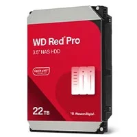 DISCO DURO INTERNO WD RED PRO 22TB 3.5 ESCRITORIO SATA3 6GB/S 512MB 7200RPM 24X7 HOTPLUG NAS 1-24 BAHIAS WD221KFGX