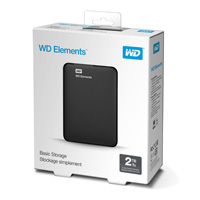 DISCO DURO ELEMENTS 2TB NEGRO