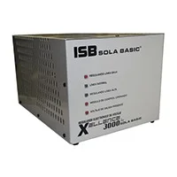 Regulador Electronico De Voltaje Sola Basic Isb Xellence3000 2 Fases 220 Vca.