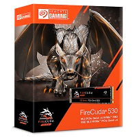 Tarjeta De Expansion Seagate Ssd Interno Firecuda 530 1Tb M.2 2280 Nvme Pcie Gen4 X4 Lect. 7300Mb/S Escrit 6000Mb/S