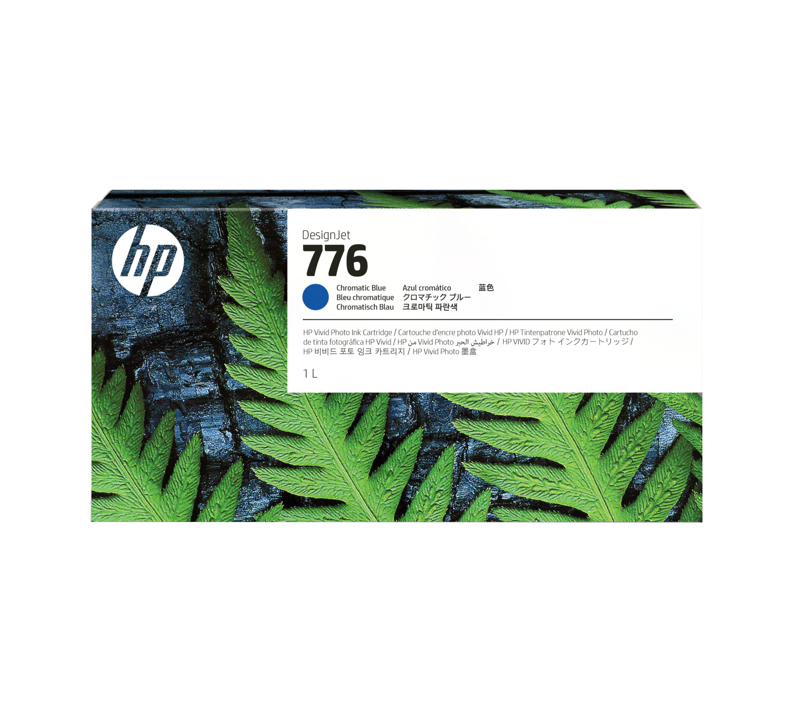Tinta HP LF 776 Cromática 1L Color Azul
