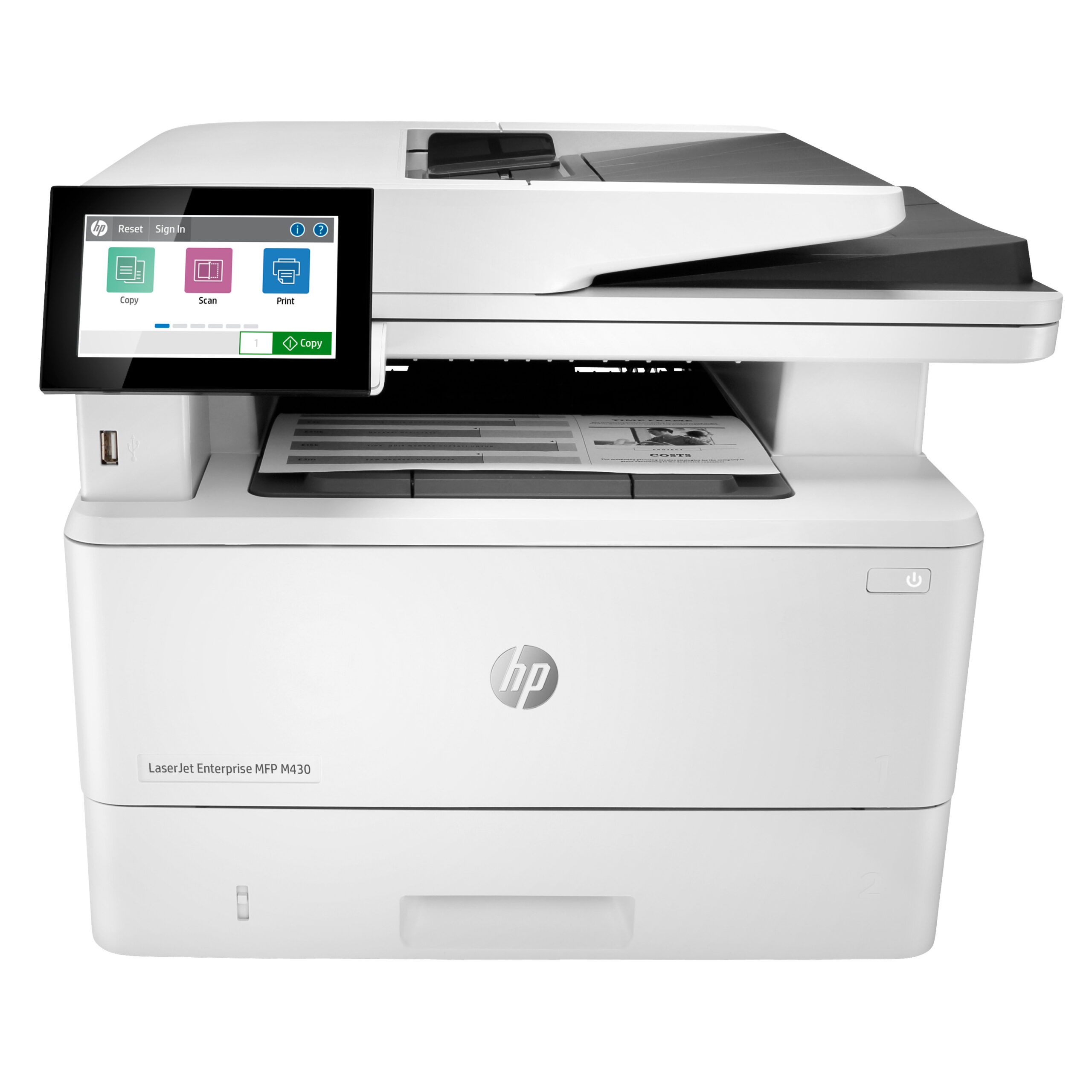 Multifuncional HP (VAL) LaserJet Enterprise MFP M430f Monocromática Láser