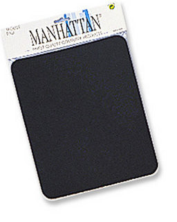 Mouse Pad Manhattan Individual Espuma 6mm Color Negro