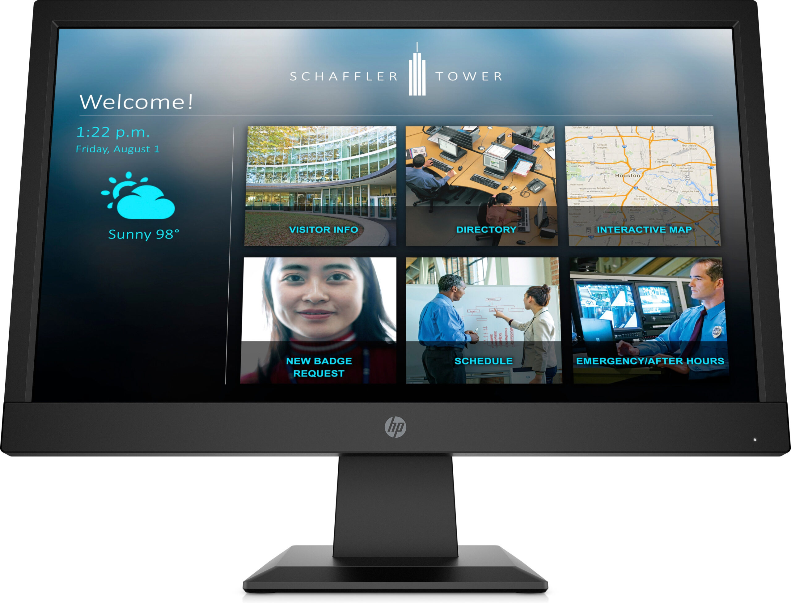 SKU-9TY83AAABA-featured Monitor HP 18.5" P19b G4 Resolución 1366x768 Panel TN - Imagen 1
